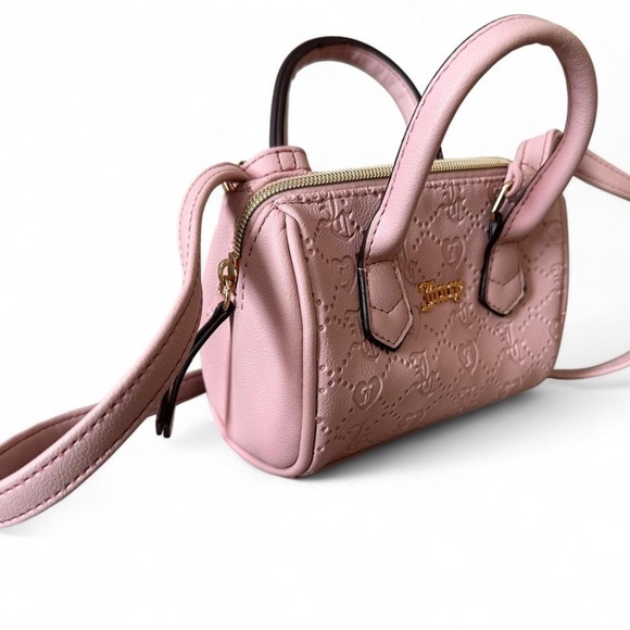 Juicy Couture Mini Valentine Dusty Blush Pink Shoulder Bag Purse NWOT - Picture 4 of 9